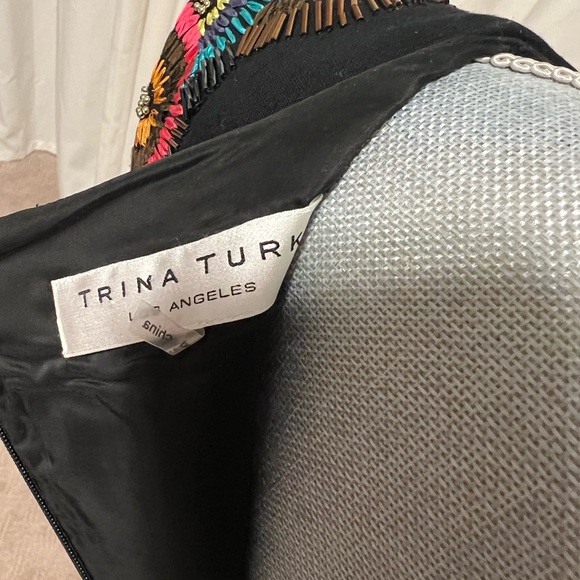 Trina Turk cocktail dress Black Size 4 - Picture 2 of 4